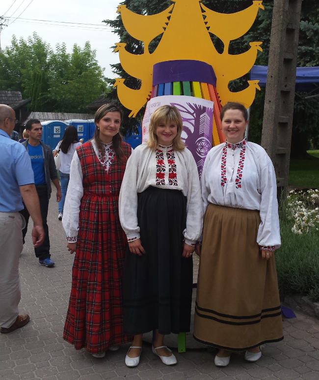 Tercet z Makówki na festiwalu w Kazimierzu Dolnym