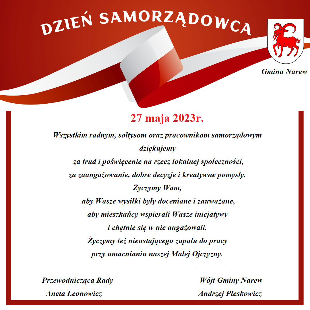 27 maja Dzien Samorzadowca ogolne