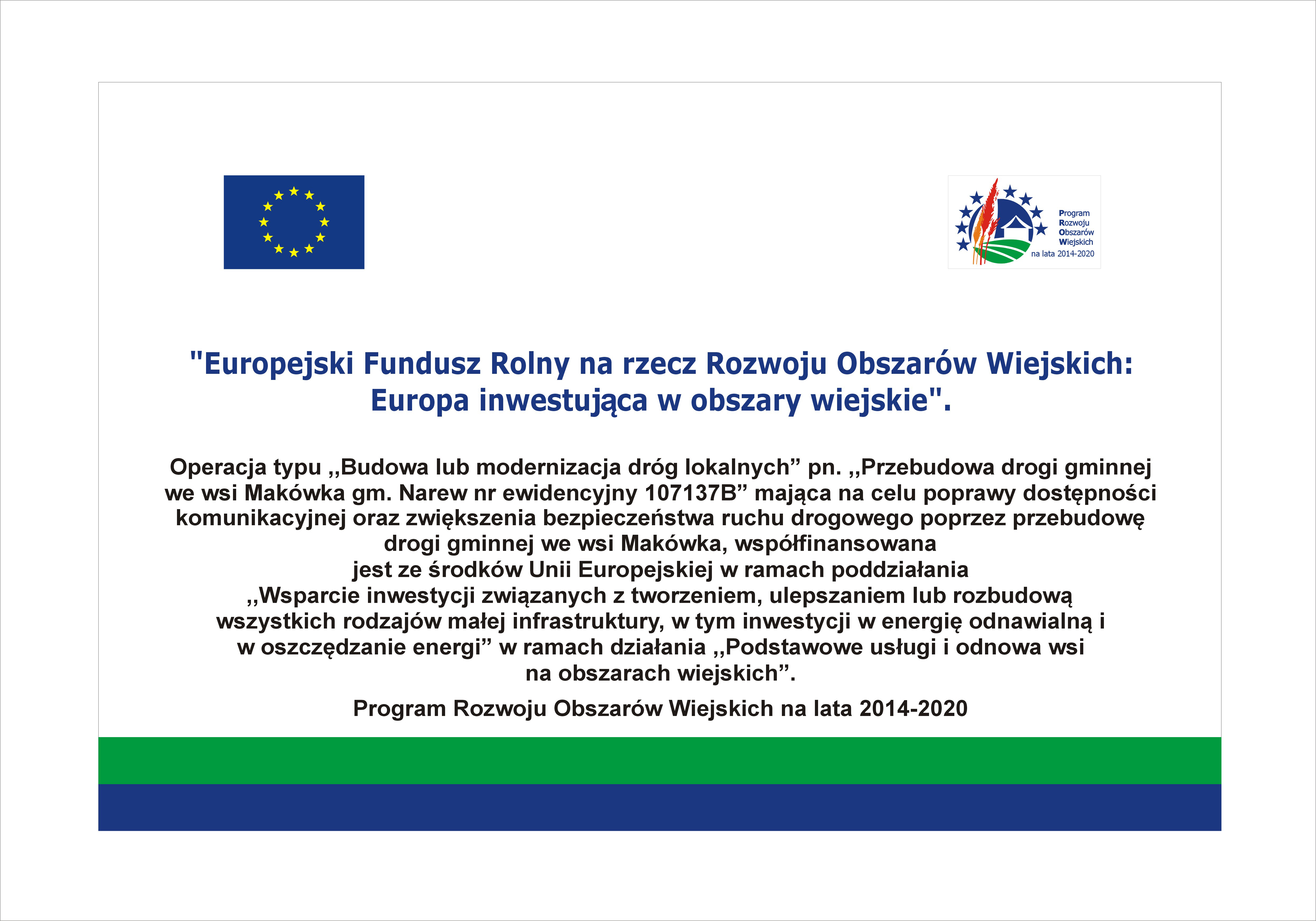 Fundusze EU Narew