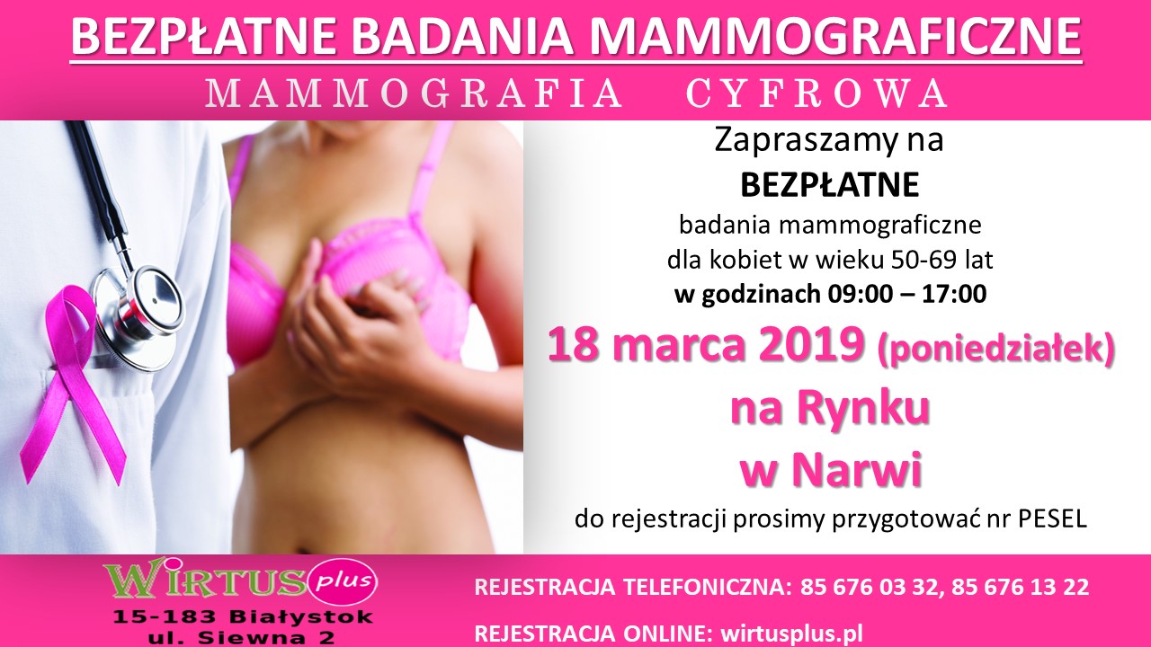 Plakat Narew 18.03.2019