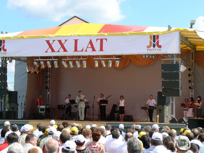 Piknik rodzinny na XX-lecie firmy Pronar