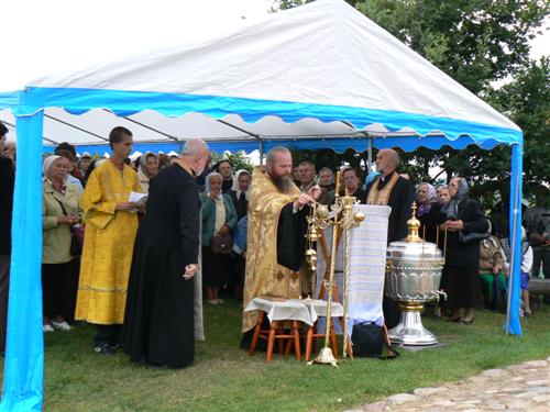 Akatyst za zmarłych w Odrynkach