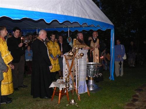 Akatyst za zmarłych w Odrynkach