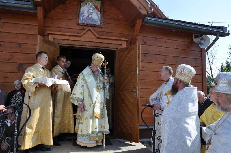 Wyświęcenie cerkwi w Łosince