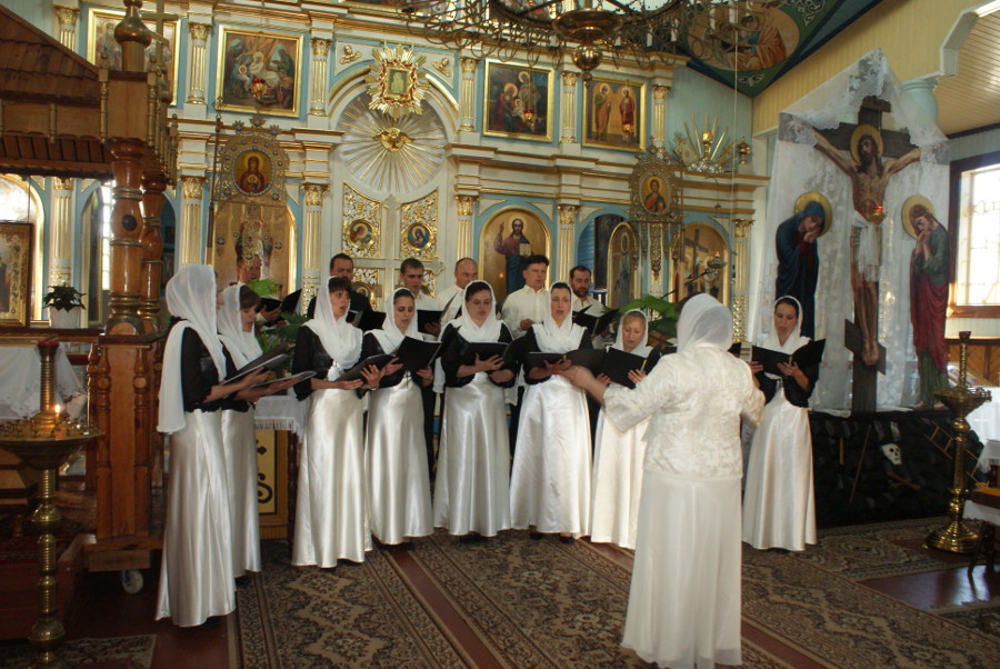 Koncert chóru z Ukrainy