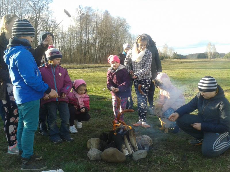 Powitanie wiosny w Trześciance