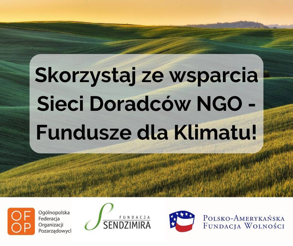 Sieć Doradców NGO Fundusze dla Klimatu