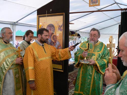 Uroczystości w Skicie w Odrynkach