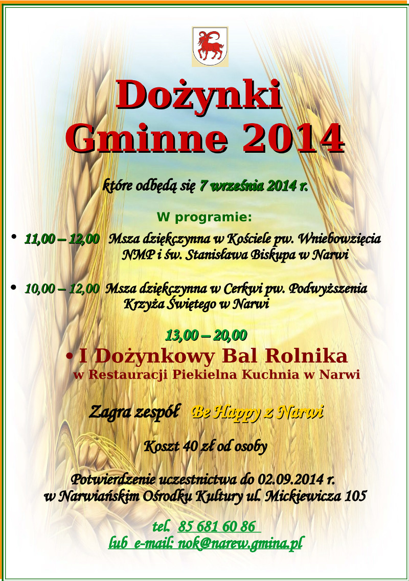 Dożynki Gminne