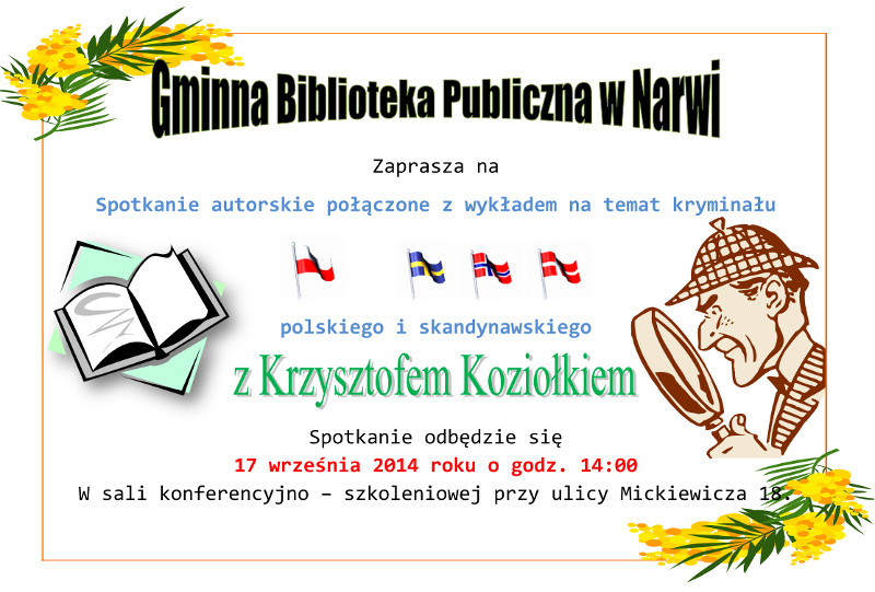 Spotkanie autorskie w bibliotece