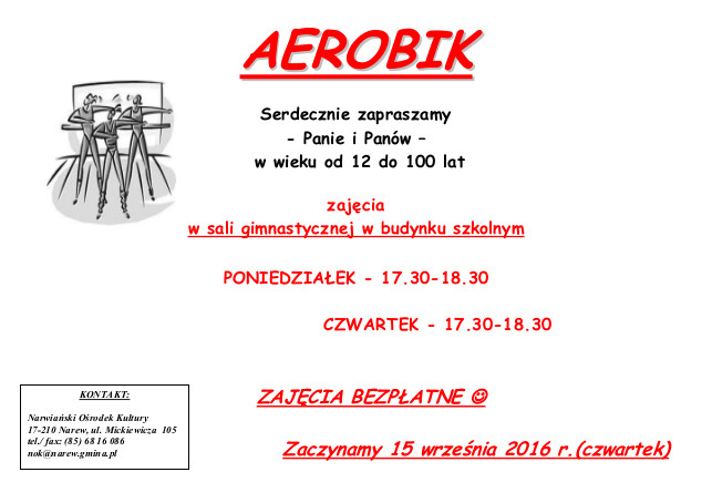 AEROBIK ogloszenie