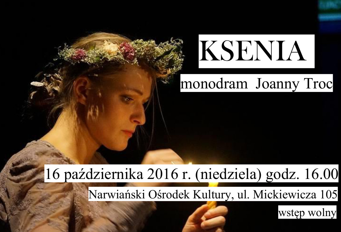 PLAKAT - KSENIA