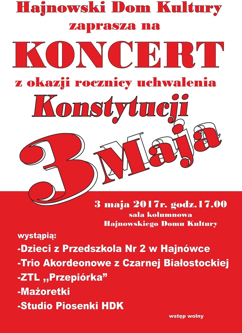 3 maja hdk