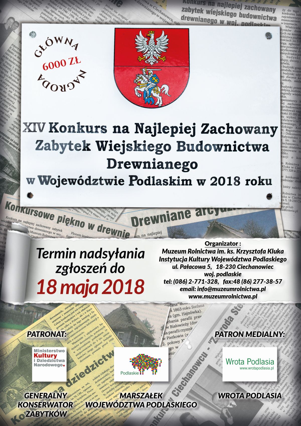 konkurs zabytek